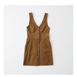 Abercrombie Button-Through Pinafore Dress